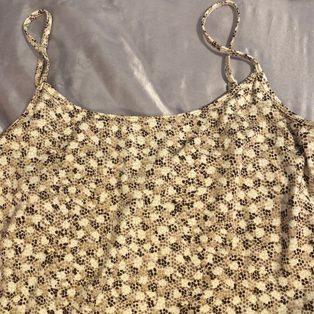 womens plus size spaghetti strap tank-top